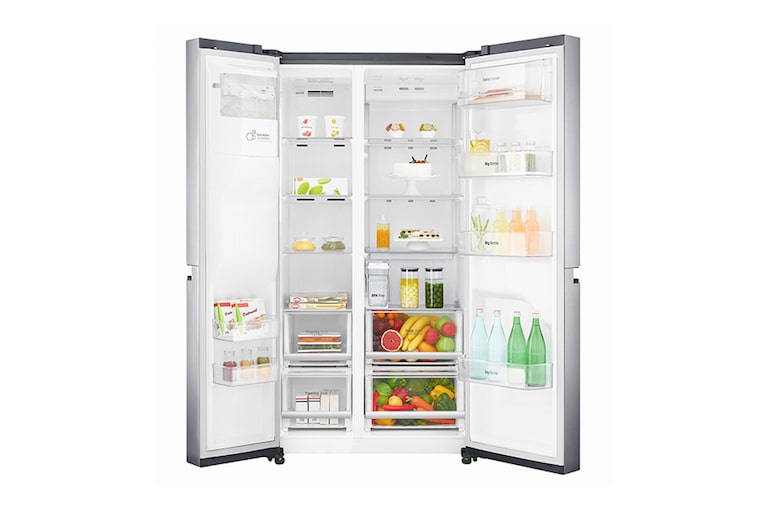 LG 625L No-Frost Side-by-Side ledusskapis, platums 91,2cm, augstums 179cm , GSL761PZUZ, thumbnail 6